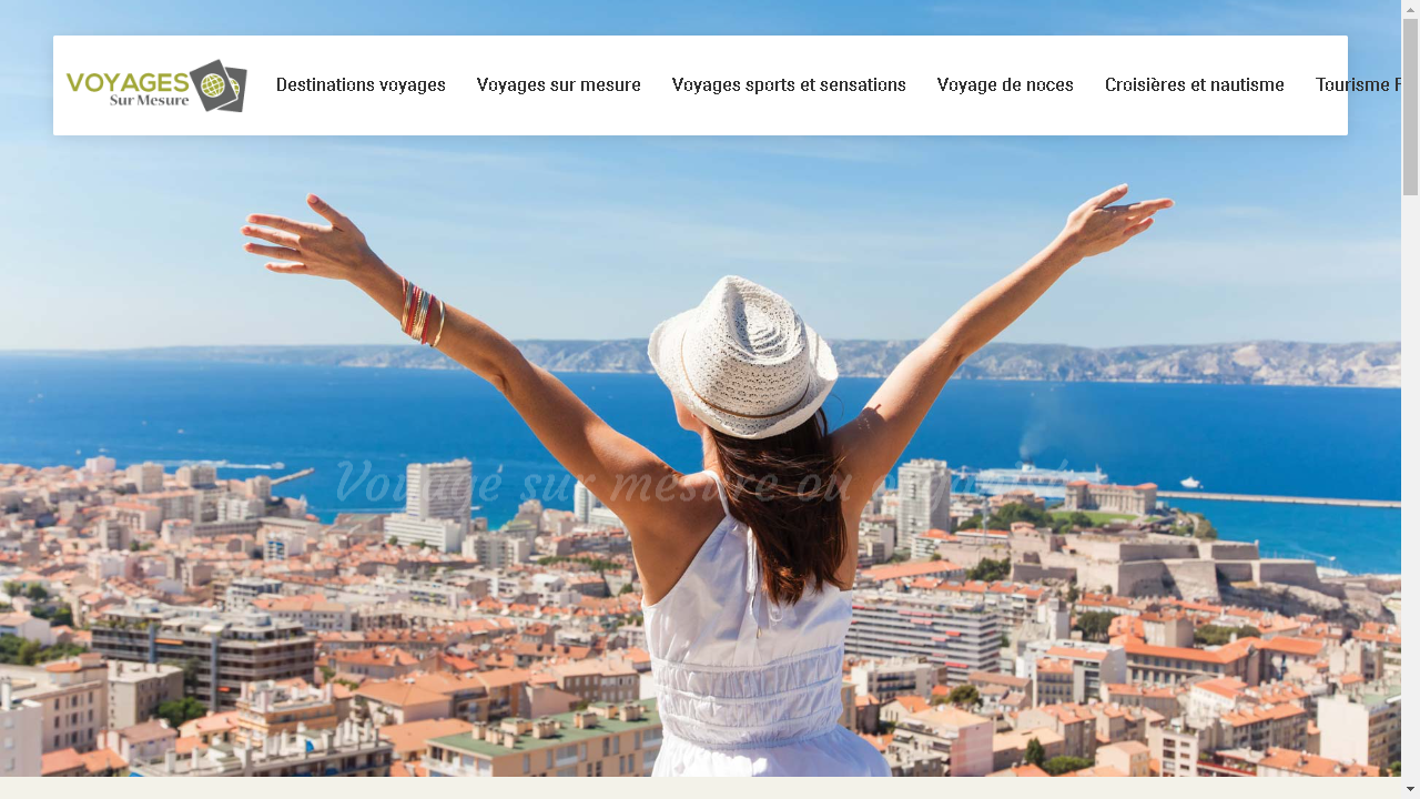 Capture d'écran de http://www.voyages-sur-mesure.net/